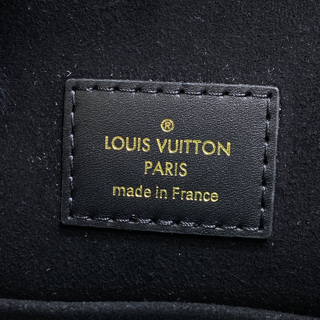 Louis Vuitton ON MY SIDE PM Tote Bag M57728 Black